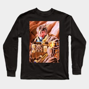 Cyber-Soldier Long Sleeve T-Shirt